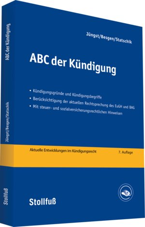 Buchcover ABC der Kündigung | Dietmar Besgen | EAN 9783083167068 | ISBN 3-08-316706-7 | ISBN 978-3-08-316706-8
