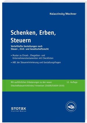 Buchcover Schenken, Erben, Steuern | Raymond Halaczinsky | EAN 9783083180128 | ISBN 3-08-318012-8 | ISBN 978-3-08-318012-8
