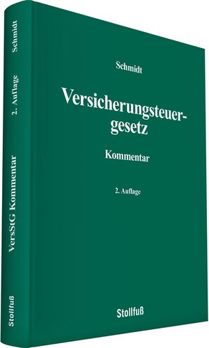 Buchcover Versicherungsteuergesetz Kommentar | Rolf Schmidt | EAN 9783083181514 | ISBN 3-08-318151-5 | ISBN 978-3-08-318151-4