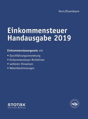 Buchcover Einkommensteuer Handausgabe 2019  | EAN 9783083610199 | ISBN 3-08-361019-X | ISBN 978-3-08-361019-9