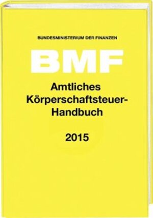 Buchcover Amtliches Körperschaftsteuer-Handbuch 2022  | EAN 9783083613107 | ISBN 3-08-361310-5 | ISBN 978-3-08-361310-7