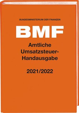 Buchcover Amtliche Umsatzsteuer-Handausgabe 2021/2022  | EAN 9783083617204 | ISBN 3-08-361720-8 | ISBN 978-3-08-361720-4