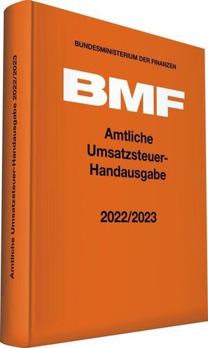 Buchcover Amtliche Umsatzsteuer-Handausgabe 2022/2023  | EAN 9783083617211 | ISBN 3-08-361721-6 | ISBN 978-3-08-361721-1