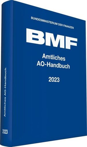 Buchcover Amtliches AO-Handbuch 2023  | EAN 9783083623236 | ISBN 3-08-362323-2 | ISBN 978-3-08-362323-6