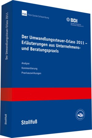 Buchcover Der Umwandlungssteuer-Erlass 2011 - Erläuterungen aus Unternehmens- und Beratungspraxis  | EAN 9783083650003 | ISBN 3-08-365000-0 | ISBN 978-3-08-365000-3