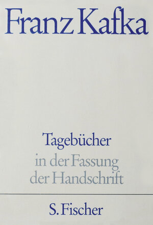 Buchcover Tagebücher, Kommentar | Franz Kafka | EAN 9783100381927 | ISBN 3-10-038192-0 | ISBN 978-3-10-038192-7