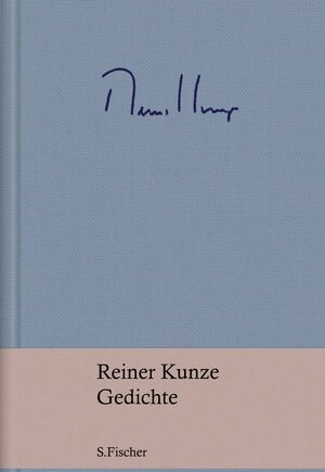 Buchcover Gedichte | Reiner Kunze | EAN 9783103975826 | ISBN 3-10-397582-1 | ISBN 978-3-10-397582-6
