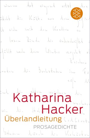 Buchcover Überlandleitung | Katharina Hacker | EAN 9783104009407 | ISBN 3-10-400940-6 | ISBN 978-3-10-400940-7