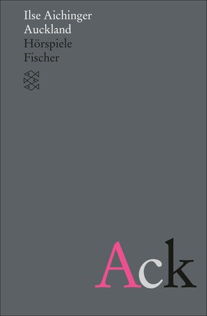 Buchcover Auckland | Ilse Aichinger | EAN 9783104034478 | ISBN 3-10-403447-8 | ISBN 978-3-10-403447-8