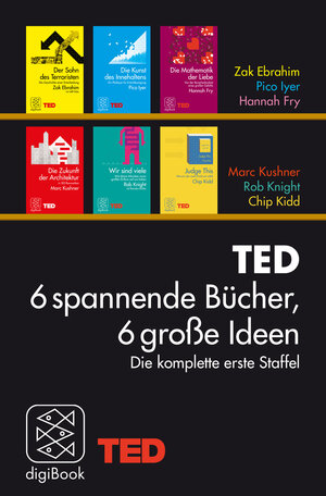 Buchcover TED – 6 spannende Bücher, 6 große Ideen | Zak Ebrahim | EAN 9783104038018 | ISBN 3-10-403801-5 | ISBN 978-3-10-403801-8