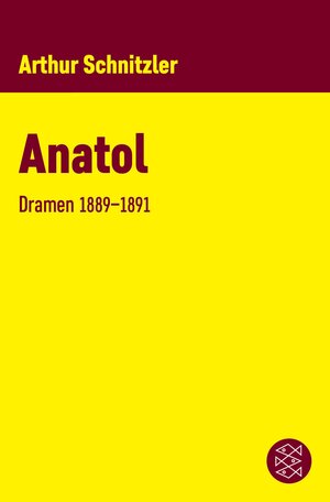 Buchcover Anatol | Arthur Schnitzler | EAN 9783104908267 | ISBN 3-10-490826-5 | ISBN 978-3-10-490826-7