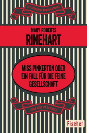 Buchcover Miss Pinkerton oder Ein Fall für die feine Gesellschaft | Mary Roberts Rinehart | EAN 9783105620441 | ISBN 3-10-562044-3 | ISBN 978-3-10-562044-1