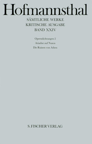 Buchcover Operndichtungen 2 | Hugo von Hofmannsthal | EAN 9783107315246 | ISBN 3-10-731524-9 | ISBN 978-3-10-731524-6