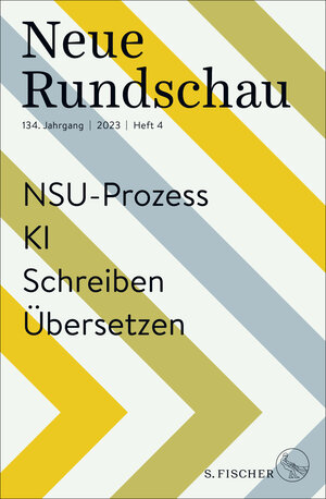 Buchcover Neue Rundschau 2023/4  | EAN 9783108091354 | ISBN 3-10-809135-2 | ISBN 978-3-10-809135-4