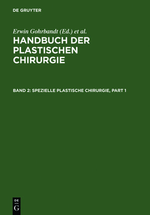 Buchcover Handbuch der plastischen Chirurgie / Spezielle plastische Chirurgie | EAN 9783110046496 | ISBN 3-11-004649-0 | ISBN 978-3-11-004649-6