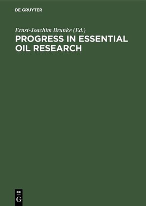 Buchcover Progress in Essential Oil Research  | EAN 9783110106145 | ISBN 3-11-010614-0 | ISBN 978-3-11-010614-5