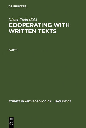 Buchcover Cooperating with Written Texts  | EAN 9783110127232 | ISBN 3-11-012723-7 | ISBN 978-3-11-012723-2