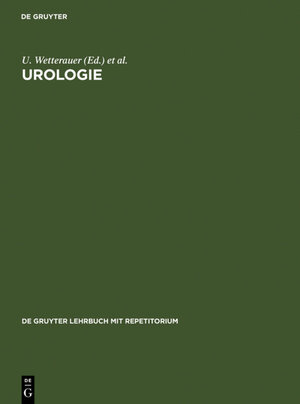 Buchcover Urologie  | EAN 9783110133806 | ISBN 3-11-013380-6 | ISBN 978-3-11-013380-6