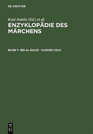 Buchcover Enzyklopädie des Märchens / Ibn al-Gauzi - Kleines Volk  | EAN 9783110134780 | ISBN 3-11-013478-0 | ISBN 978-3-11-013478-0