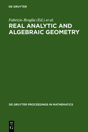 Buchcover Real Analytic and Algebraic Geometry  | EAN 9783110137781 | ISBN 3-11-013778-X | ISBN 978-3-11-013778-1