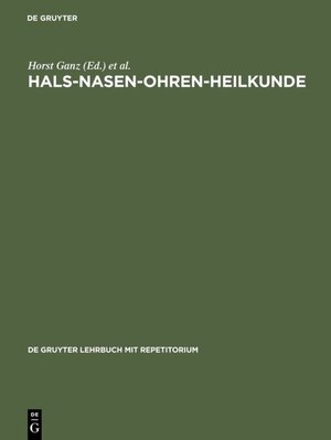 Buchcover Hals-Nasen-Ohren-Heilkunde  | EAN 9783110147421 | ISBN 3-11-014742-4 | ISBN 978-3-11-014742-1