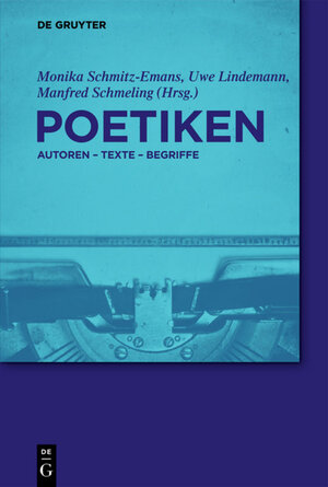 Buchcover Poetiken  | EAN 9783110182231 | ISBN 3-11-018223-8 | ISBN 978-3-11-018223-1