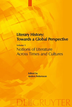 Buchcover Literary History: Towards a Global Perspective  | EAN 9783110189322 | ISBN 3-11-018932-1 | ISBN 978-3-11-018932-2