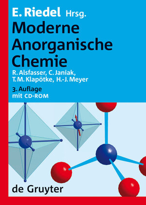 Buchcover Moderne Anorganische Chemie | Christoph Janiak | EAN 9783110190601 | ISBN 3-11-019060-5 | ISBN 978-3-11-019060-1
