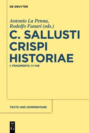 Buchcover Fragmenta 1.1-146 | EAN 9783110195668 | ISBN 3-11-019566-6 | ISBN 978-3-11-019566-8