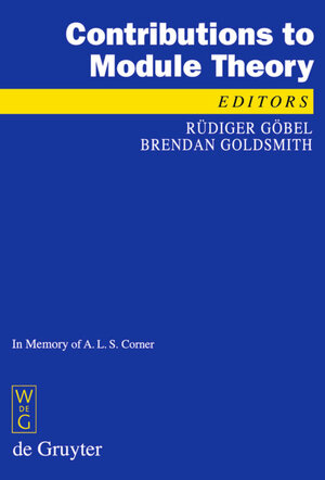 Buchcover Models, Modules and Abelian Groups | EAN 9783110203035 | ISBN 3-11-020303-0 | ISBN 978-3-11-020303-5