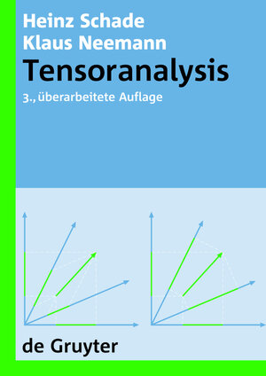 Buchcover Tensoranalysis | Heinz Schade | EAN 9783110206968 | ISBN 3-11-020696-X | ISBN 978-3-11-020696-8
