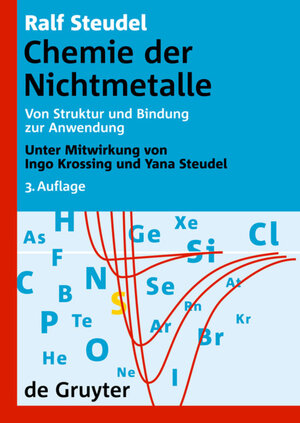 Buchcover Chemie der Nichtmetalle | Ralf Steudel | EAN 9783110211283 | ISBN 3-11-021128-9 | ISBN 978-3-11-021128-3