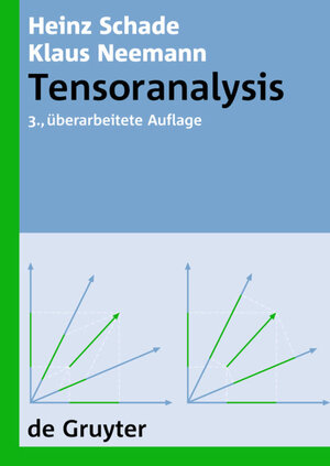 Buchcover Tensoranalysis | Heinz Schade | EAN 9783110213218 | ISBN 3-11-021321-4 | ISBN 978-3-11-021321-8
