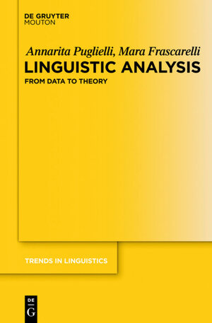 Buchcover Linguistic Analysis | Annarita Puglielli | EAN 9783110222517 | ISBN 3-11-022251-5 | ISBN 978-3-11-022251-7