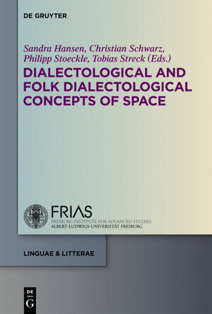 Buchcover Dialectological and Folk Dialectological Concepts of Space  | EAN 9783110229127 | ISBN 3-11-022912-9 | ISBN 978-3-11-022912-7