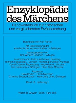 Buchcover Enzyklopädie des Märchens / Suchen - Verführung  | EAN 9783110237689 | ISBN 3-11-023768-7 | ISBN 978-3-11-023768-9
