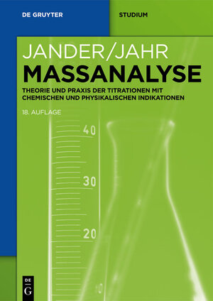Buchcover Maßanalyse  | EAN 9783110248982 | ISBN 3-11-024898-0 | ISBN 978-3-11-024898-2