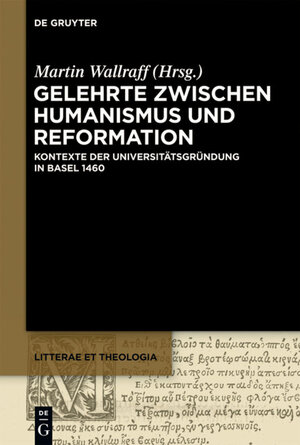 Buchcover Gelehrte zwischen Humanismus und Reformation  | EAN 9783110266078 | ISBN 3-11-026607-5 | ISBN 978-3-11-026607-8