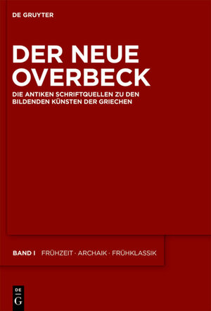 Buchcover Der Neue Overbeck  | EAN 9783110266726 | ISBN 3-11-026672-5 | ISBN 978-3-11-026672-6
