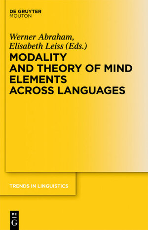Buchcover Modality and Theory of Mind Elements across Languages | EAN 9783110270198 | ISBN 3-11-027019-6 | ISBN 978-3-11-027019-8
