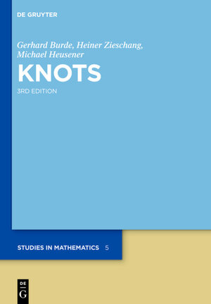 Buchcover Knots | Gerhard Burde | EAN 9783110270747 | ISBN 3-11-027074-9 | ISBN 978-3-11-027074-7