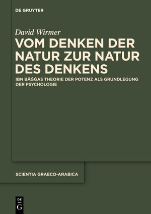 Buchcover Vom Denken der Natur zur Natur des Denkens | David Wirmer | EAN 9783110271966 | ISBN 3-11-027196-6 | ISBN 978-3-11-027196-6
