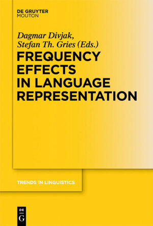 Buchcover Frequency Effects in Language Representation | EAN 9783110274073 | ISBN 3-11-027407-8 | ISBN 978-3-11-027407-3