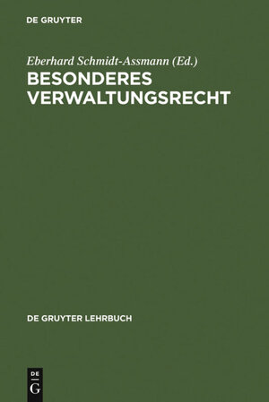 Buchcover Besonderes Verwaltungsrecht  | EAN 9783110277623 | ISBN 3-11-027762-X | ISBN 978-3-11-027762-3