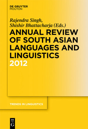 Buchcover Annual Review of South Asian Languages and Linguistics  | EAN 9783110279498 | ISBN 3-11-027949-5 | ISBN 978-3-11-027949-8