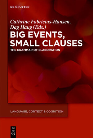 Buchcover Big Events, Small Clauses | EAN 9783110285864 | ISBN 3-11-028586-X | ISBN 978-3-11-028586-4
