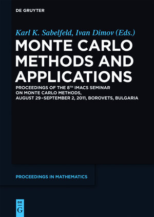 Buchcover Monte Carlo Methods and Applications | EAN 9783110293593 | ISBN 3-11-029359-5 | ISBN 978-3-11-029359-3