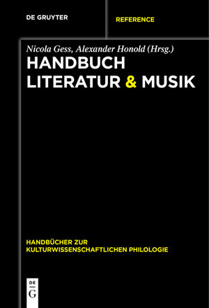 Buchcover Handbuch Literatur & Musik  | EAN 9783110301434 | ISBN 3-11-030143-1 | ISBN 978-3-11-030143-4