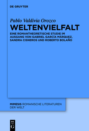 Buchcover Weltenvielfalt | Pablo Valdivia Orozco | EAN 9783110308259 | ISBN 3-11-030825-8 | ISBN 978-3-11-030825-9