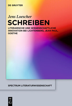 Buchcover Schreiben | Jens Loescher | EAN 9783110317411 | ISBN 3-11-031741-9 | ISBN 978-3-11-031741-1
